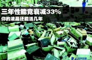 三年性能衰减33% 你的液晶还能活几年