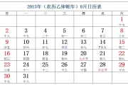 为什么农历四月没有30，中国万年历农历4月怎么