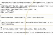 澳门大学留学一年费用多少