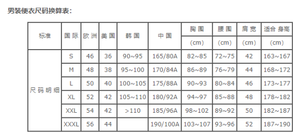 尺码m_2尺腰围是s码还是m码_美码w和m尺码表