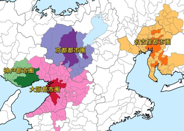 东京有1300多万人口，第二名是大阪有267万人口，为什么会有这么大的差距？