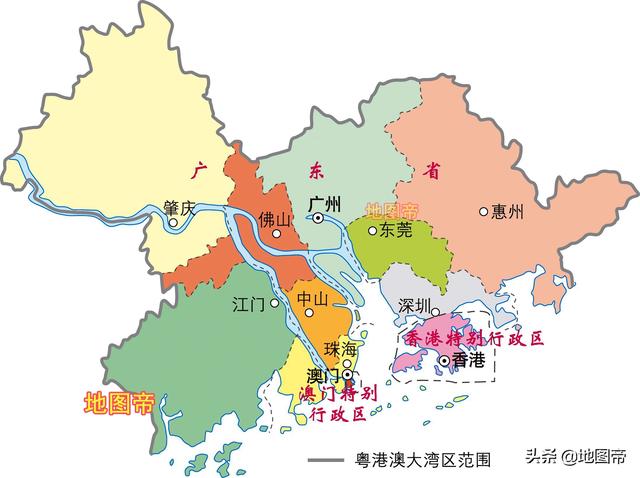 广东有几个地级市？珠三角有几个