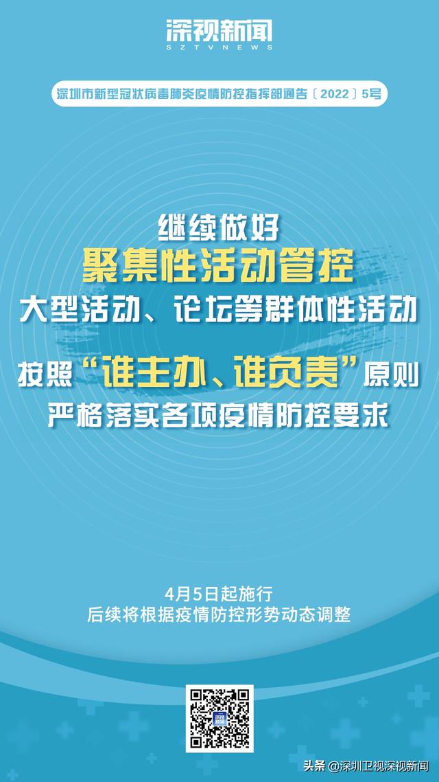 深圳5号通告来了！进出社区小区、公共场所、乘坐公共交通均凭72小时核酸阴性证明