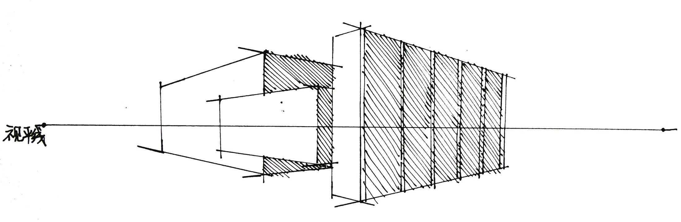 手绘透视法基础教学：不会画透视怎么办？分步骤图解教你画透视