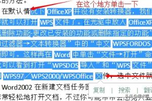 如何复制百度文库的文字？