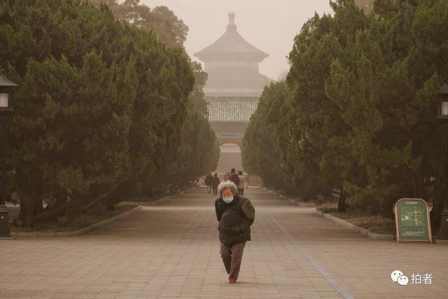 多图直击｜沙尘暴，又来了