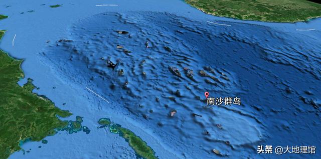 图解四种海岛：大陆岛、火山岛、珊瑚岛、冲积岛