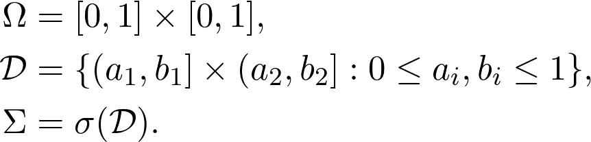 概率的数学基础