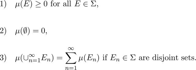 概率的数学基础