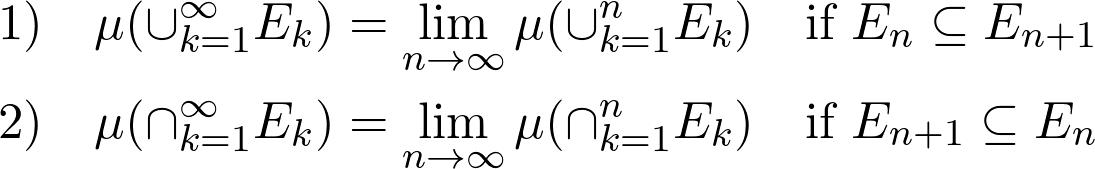 概率的数学基础