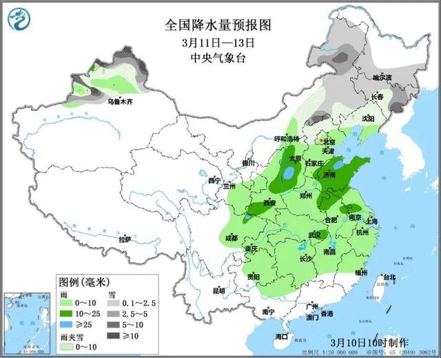 冷空气返场！立春以来最大规模雷电来袭 超10省区市将现雷声