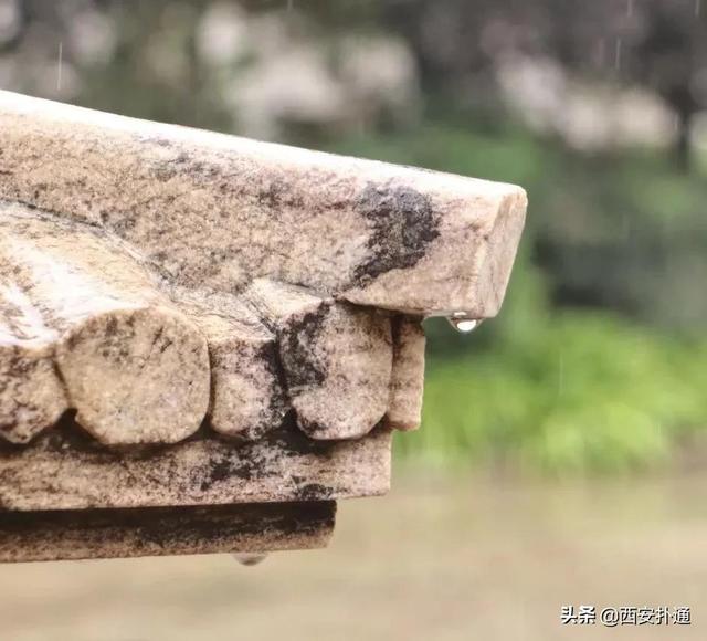 一场雨，让青龙寺变成了另一番模样