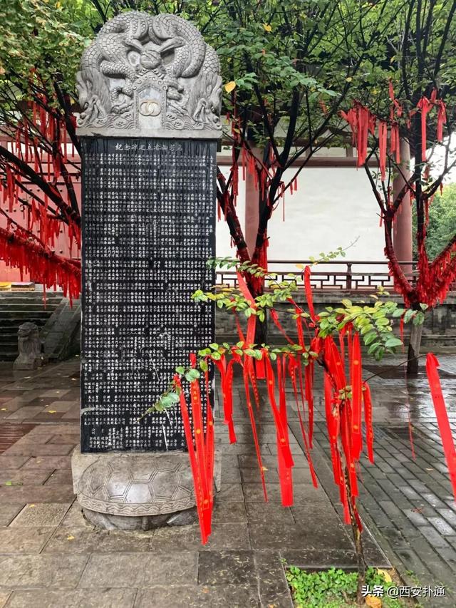 一场雨，让青龙寺变成了另一番模样