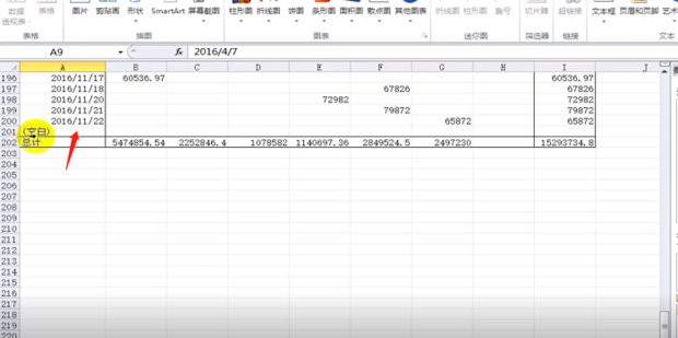 为什么excel透视表中'选定区域不能分组'