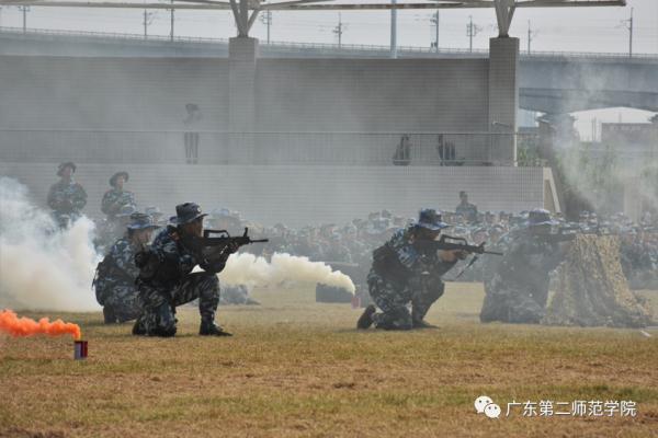 军训大片震撼上演！感受广东“后浪”的青春力量