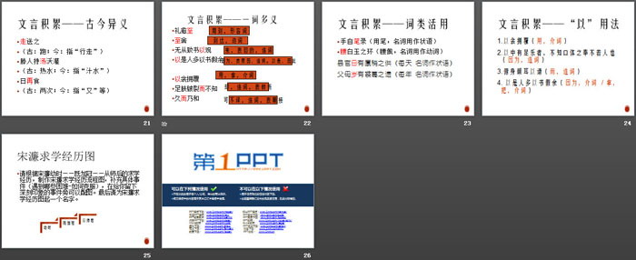 《送东阳马生序》PPT课件(第一课时)