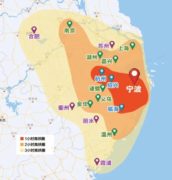 宁波出发1到3小时都能去哪？这份高铁旅游地图请收好